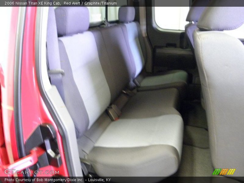 Red Alert / Graphite/Titanium 2006 Nissan Titan XE King Cab