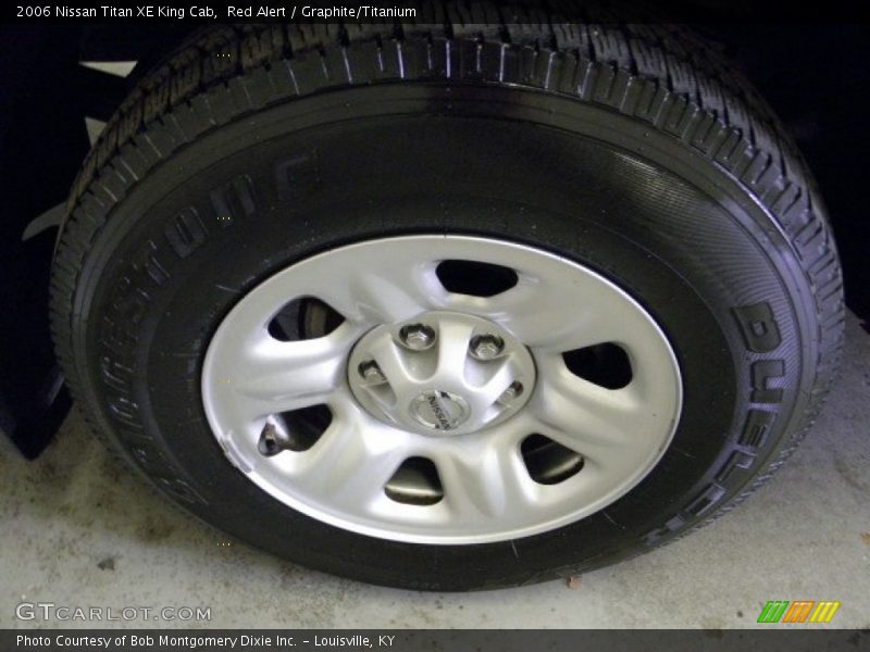 Red Alert / Graphite/Titanium 2006 Nissan Titan XE King Cab