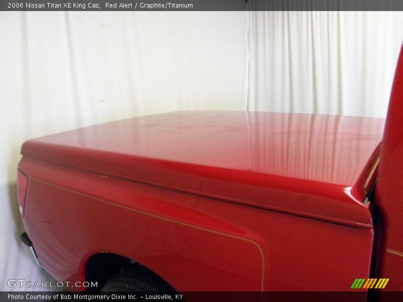 Red Alert / Graphite/Titanium 2006 Nissan Titan XE King Cab