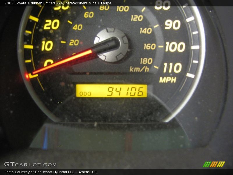 Stratosphere Mica / Taupe 2003 Toyota 4Runner Limited 4x4