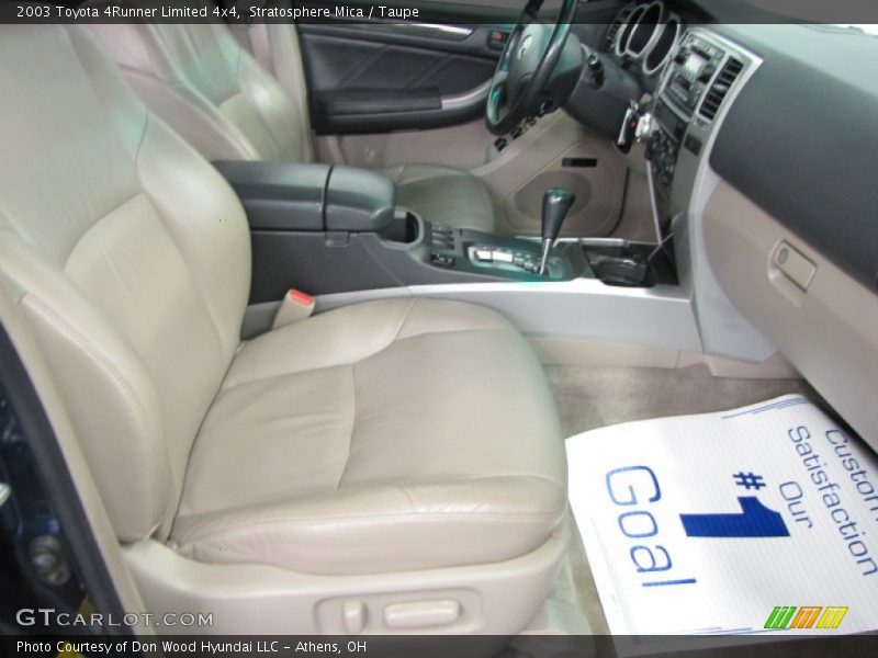 Stratosphere Mica / Taupe 2003 Toyota 4Runner Limited 4x4