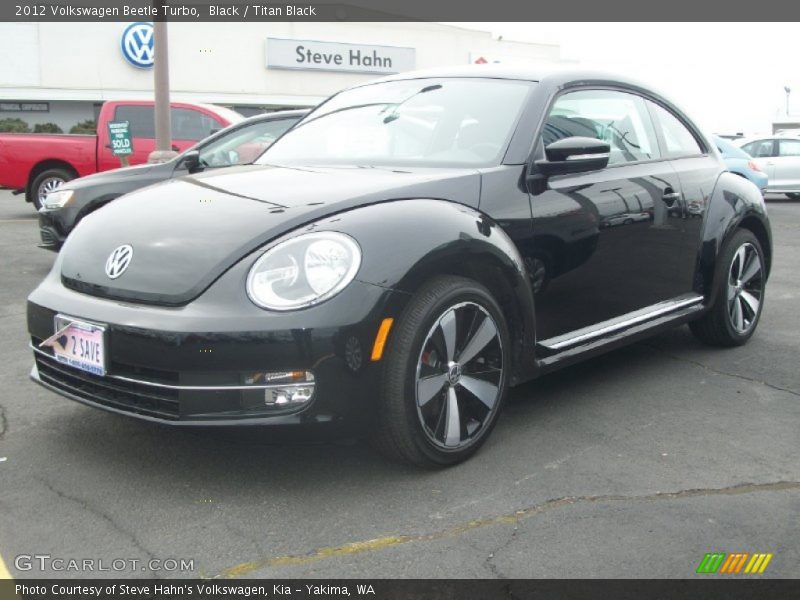 Black / Titan Black 2012 Volkswagen Beetle Turbo
