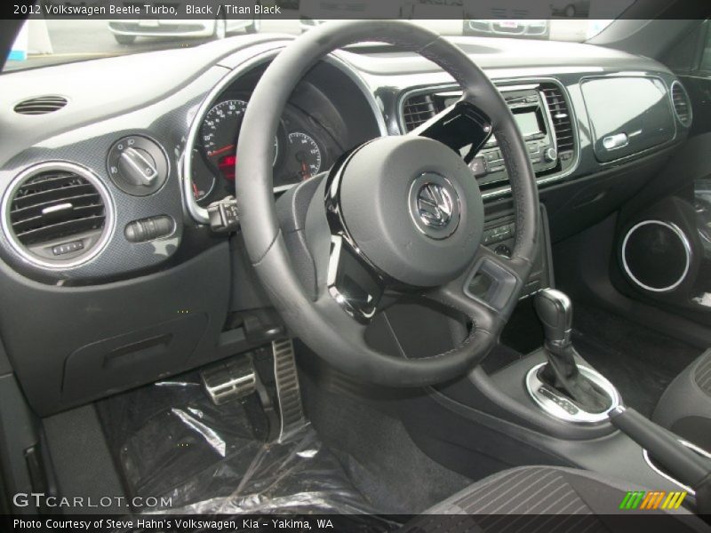  2012 Beetle Turbo Titan Black Interior