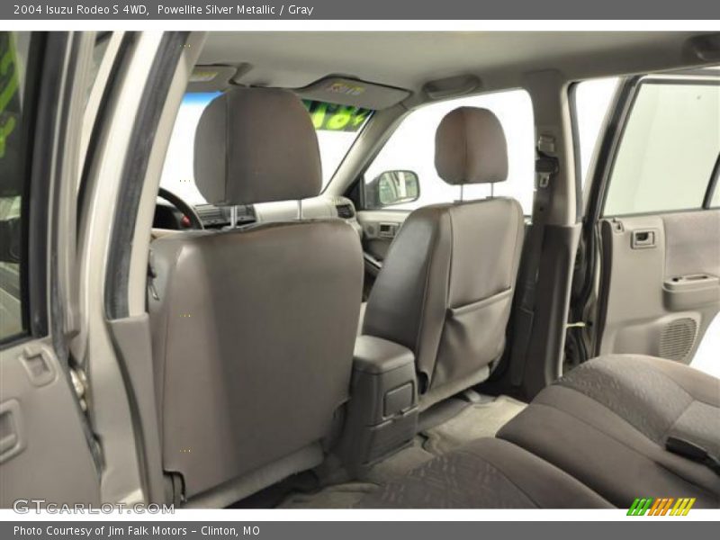 Powellite Silver Metallic / Gray 2004 Isuzu Rodeo S 4WD