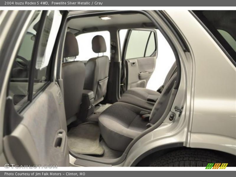 Powellite Silver Metallic / Gray 2004 Isuzu Rodeo S 4WD