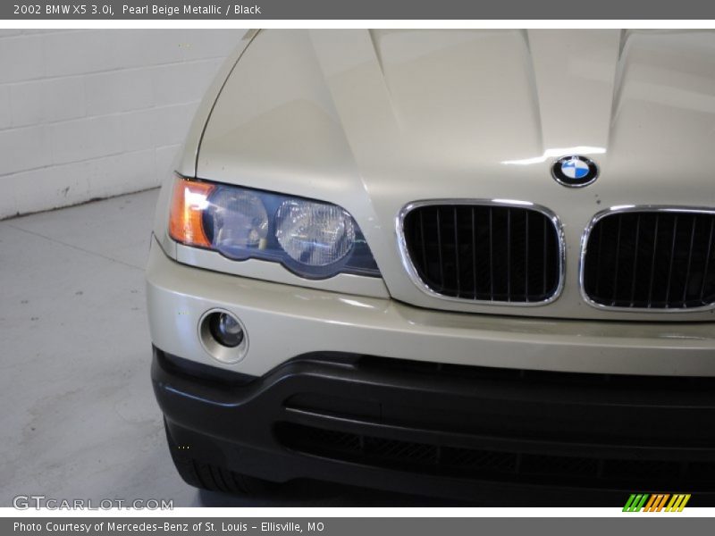 Pearl Beige Metallic / Black 2002 BMW X5 3.0i