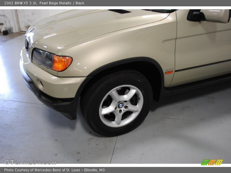 Pearl Beige Metallic / Black 2002 BMW X5 3.0i