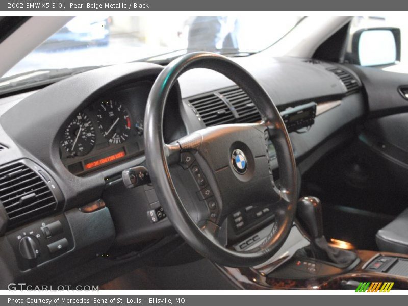 Pearl Beige Metallic / Black 2002 BMW X5 3.0i