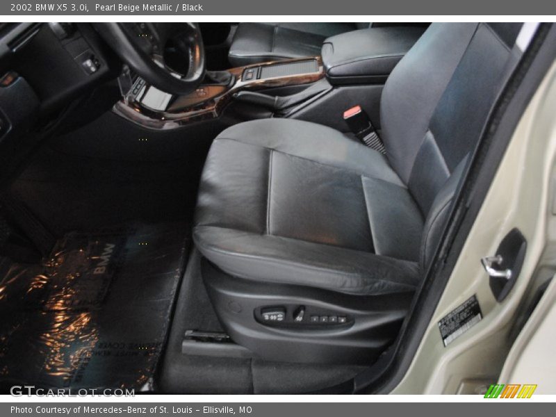 Pearl Beige Metallic / Black 2002 BMW X5 3.0i