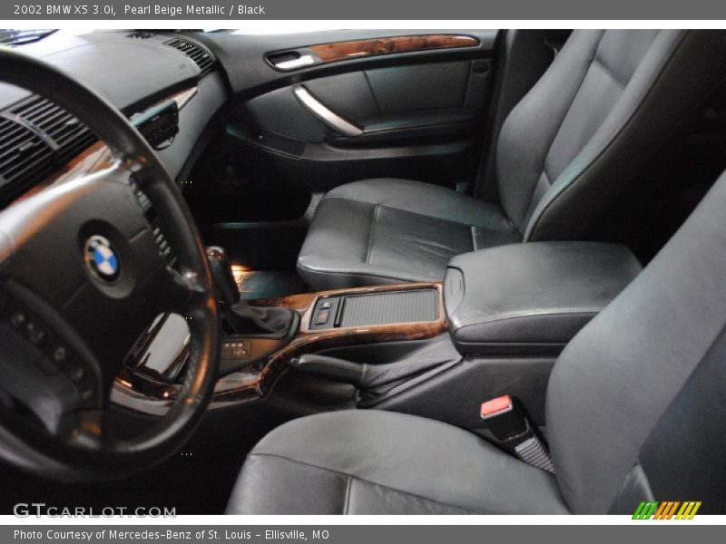 Pearl Beige Metallic / Black 2002 BMW X5 3.0i