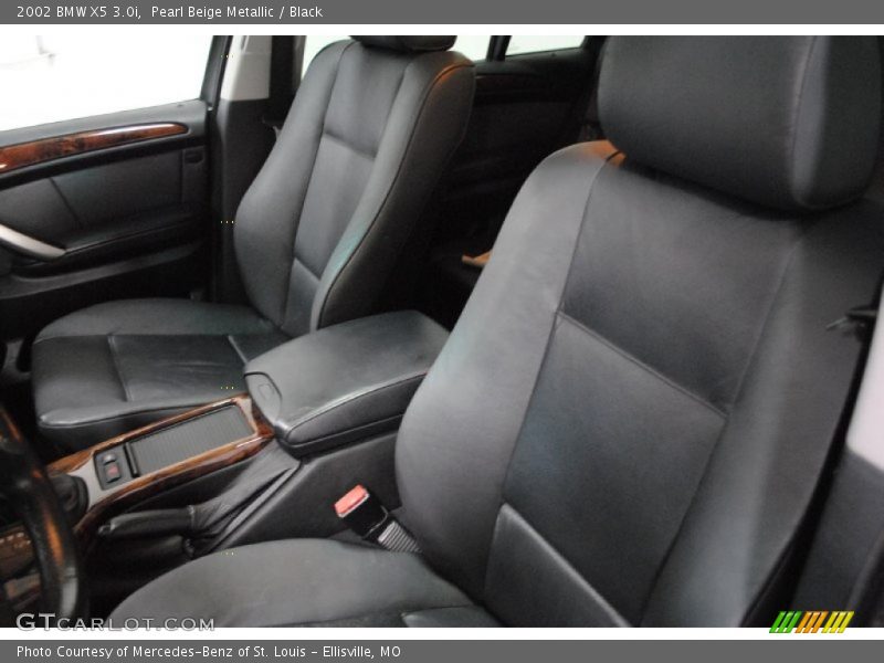 Pearl Beige Metallic / Black 2002 BMW X5 3.0i