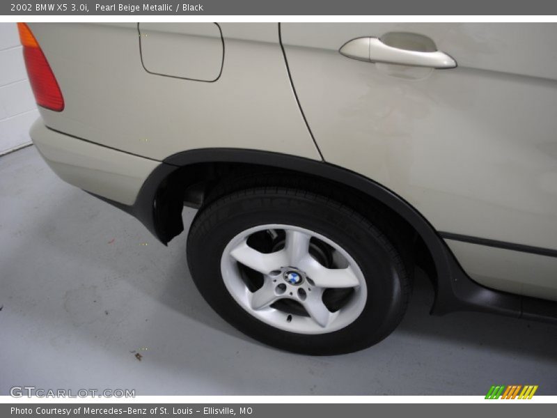 Pearl Beige Metallic / Black 2002 BMW X5 3.0i