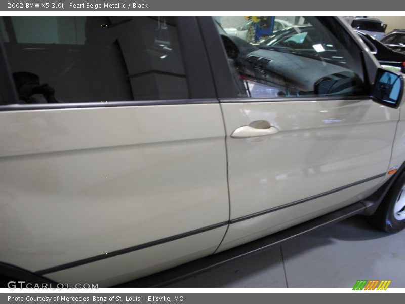 Pearl Beige Metallic / Black 2002 BMW X5 3.0i