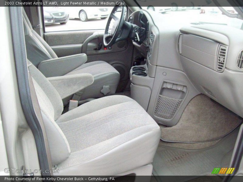 Light Pewter Metallic / Medium Gray 2003 Chevrolet Astro LT AWD