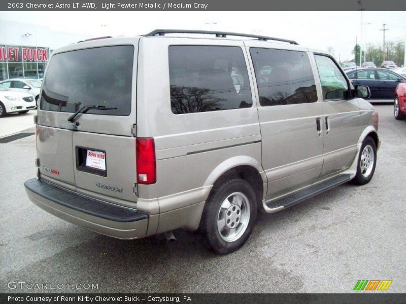 Light Pewter Metallic / Medium Gray 2003 Chevrolet Astro LT AWD