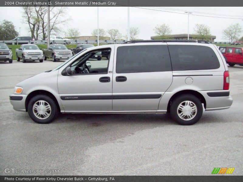 Silverstone Metallic / Medium Gray 2004 Chevrolet Venture LS