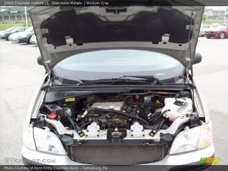 Silverstone Metallic / Medium Gray 2004 Chevrolet Venture LS