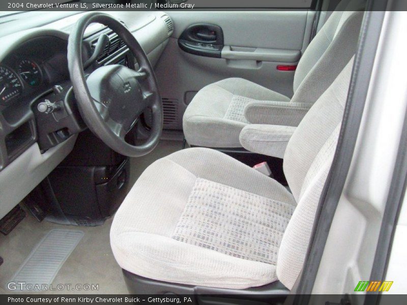 Silverstone Metallic / Medium Gray 2004 Chevrolet Venture LS
