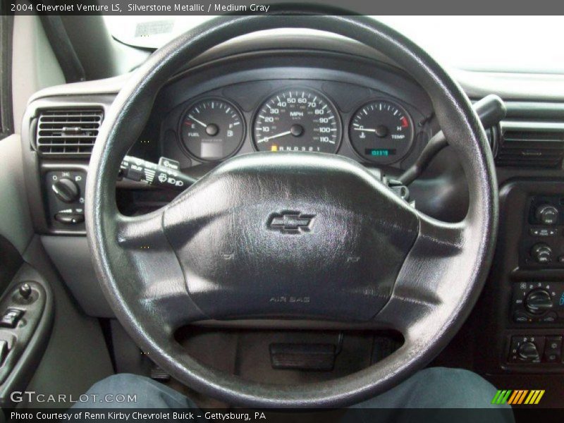 Silverstone Metallic / Medium Gray 2004 Chevrolet Venture LS