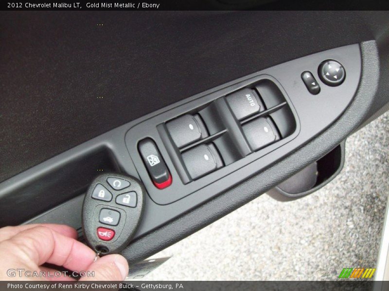 Gold Mist Metallic / Ebony 2012 Chevrolet Malibu LT