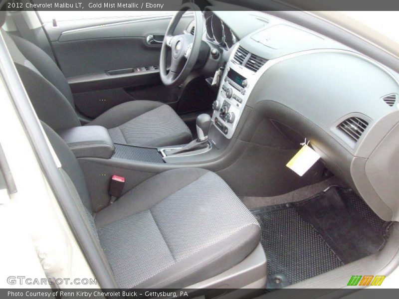 Gold Mist Metallic / Ebony 2012 Chevrolet Malibu LT