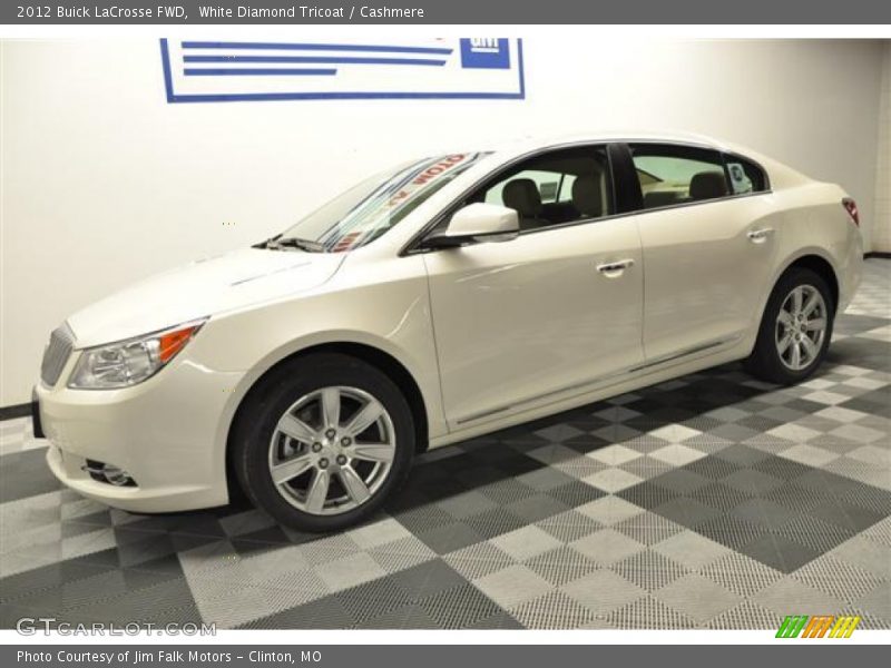 White Diamond Tricoat / Cashmere 2012 Buick LaCrosse FWD