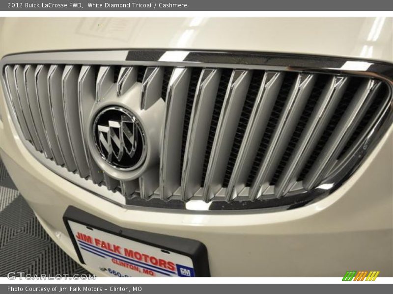 White Diamond Tricoat / Cashmere 2012 Buick LaCrosse FWD