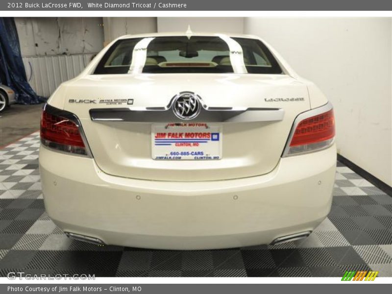 White Diamond Tricoat / Cashmere 2012 Buick LaCrosse FWD