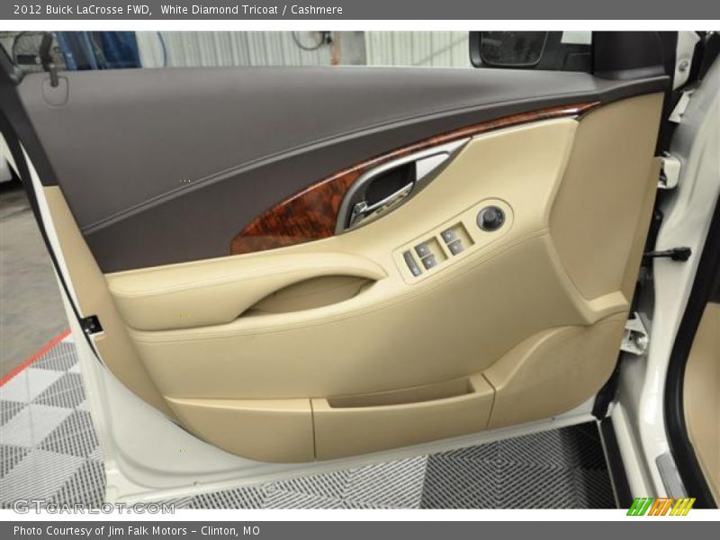 White Diamond Tricoat / Cashmere 2012 Buick LaCrosse FWD