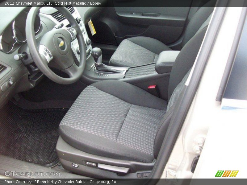 Gold Mist Metallic / Ebony 2012 Chevrolet Malibu LT