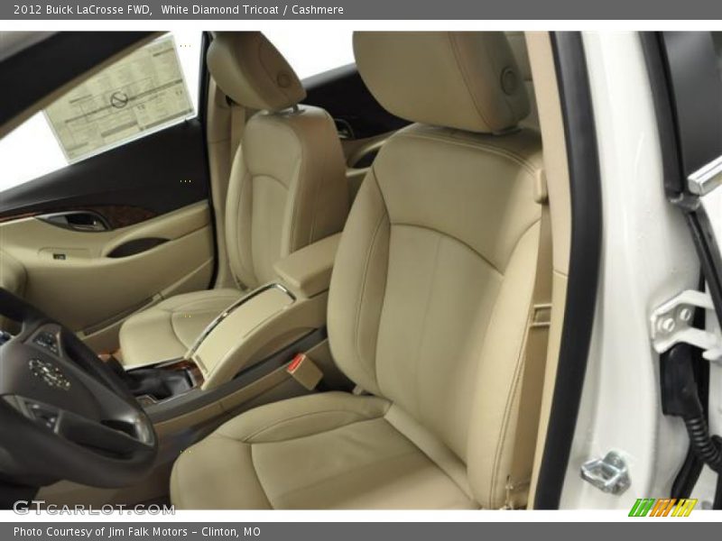 White Diamond Tricoat / Cashmere 2012 Buick LaCrosse FWD