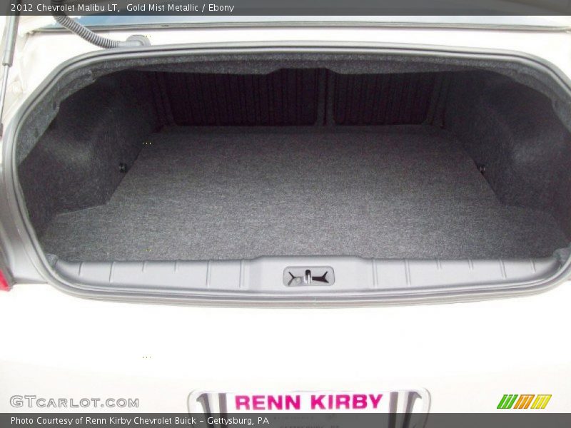 Gold Mist Metallic / Ebony 2012 Chevrolet Malibu LT