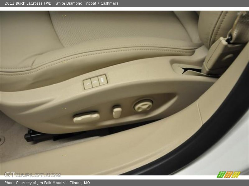 White Diamond Tricoat / Cashmere 2012 Buick LaCrosse FWD