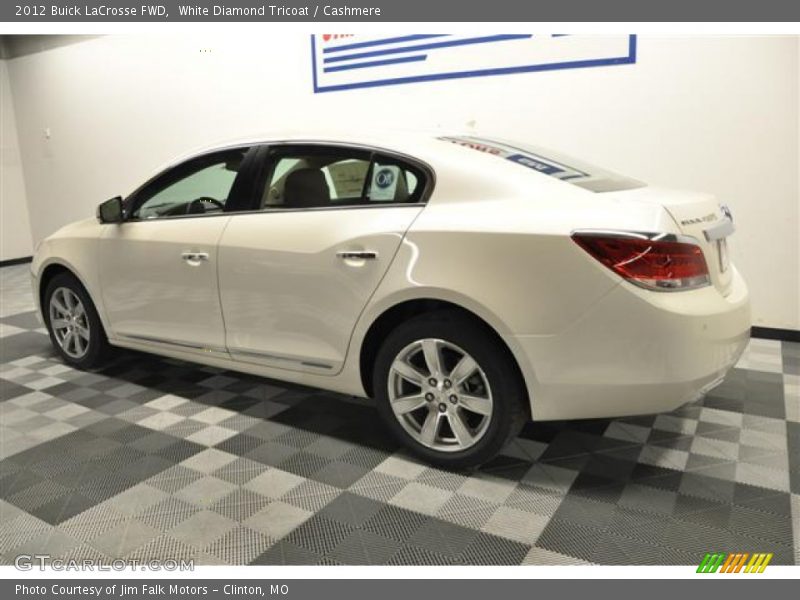 White Diamond Tricoat / Cashmere 2012 Buick LaCrosse FWD