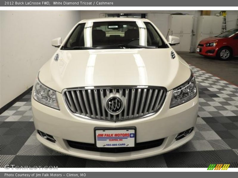 White Diamond Tricoat / Cashmere 2012 Buick LaCrosse FWD