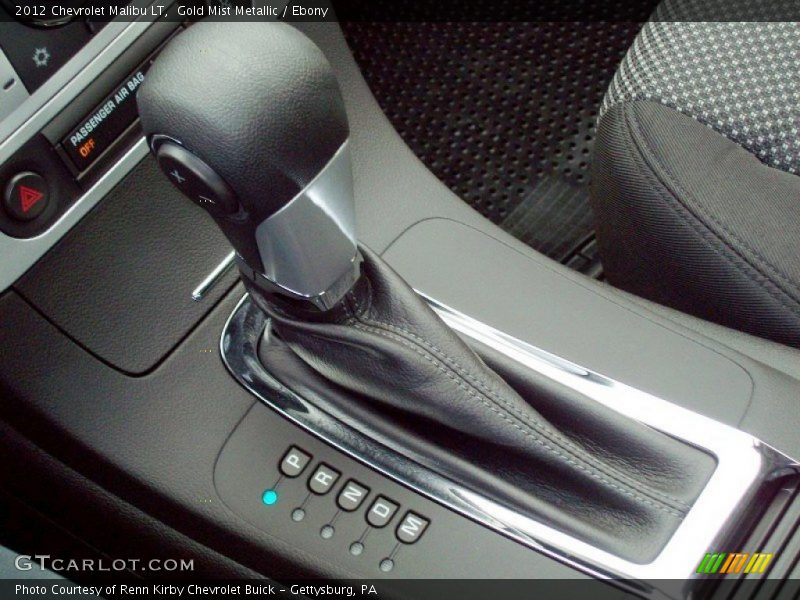 Gold Mist Metallic / Ebony 2012 Chevrolet Malibu LT