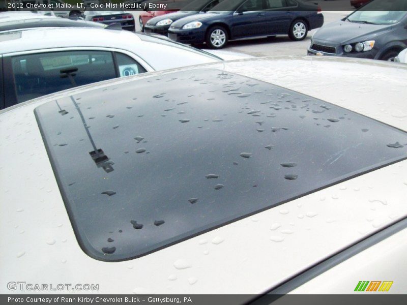 Gold Mist Metallic / Ebony 2012 Chevrolet Malibu LT