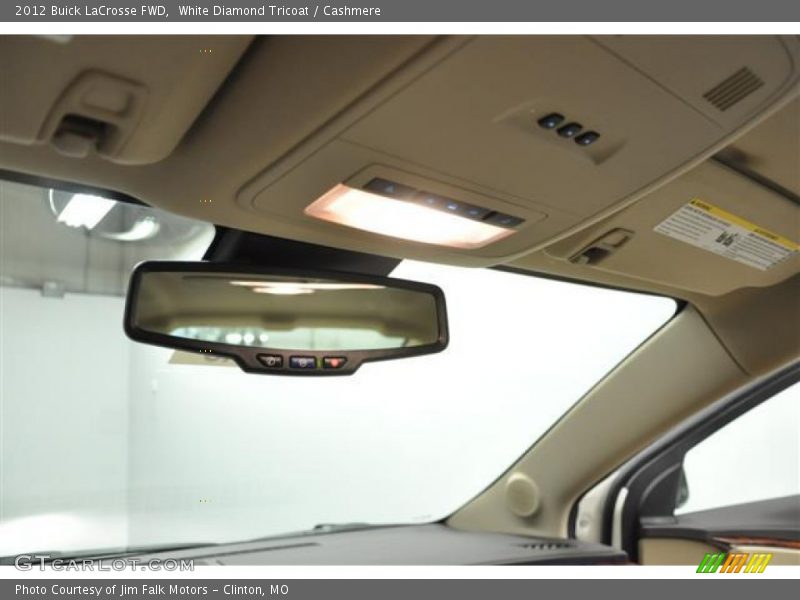 White Diamond Tricoat / Cashmere 2012 Buick LaCrosse FWD