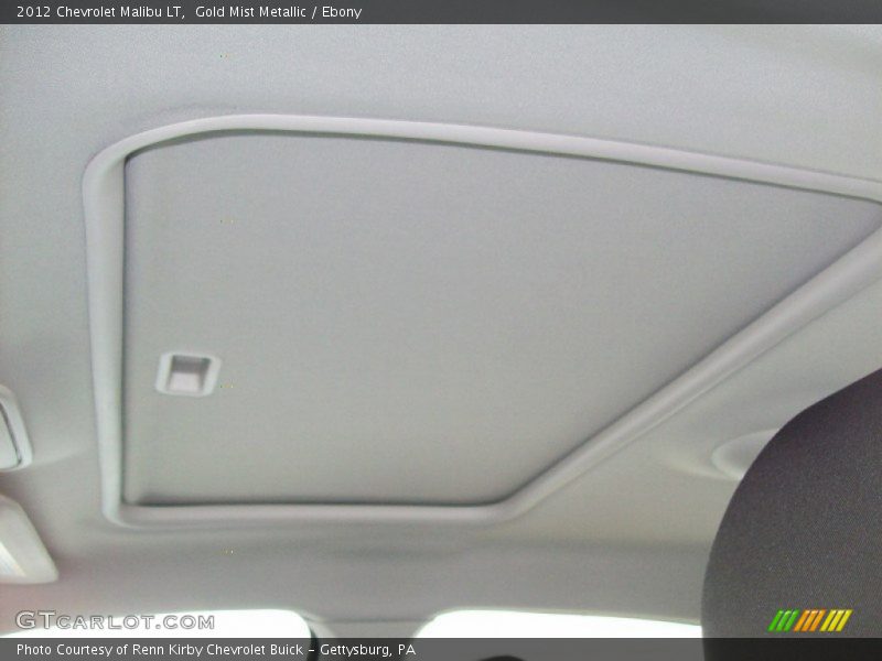 Gold Mist Metallic / Ebony 2012 Chevrolet Malibu LT