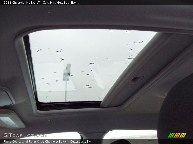 Gold Mist Metallic / Ebony 2012 Chevrolet Malibu LT