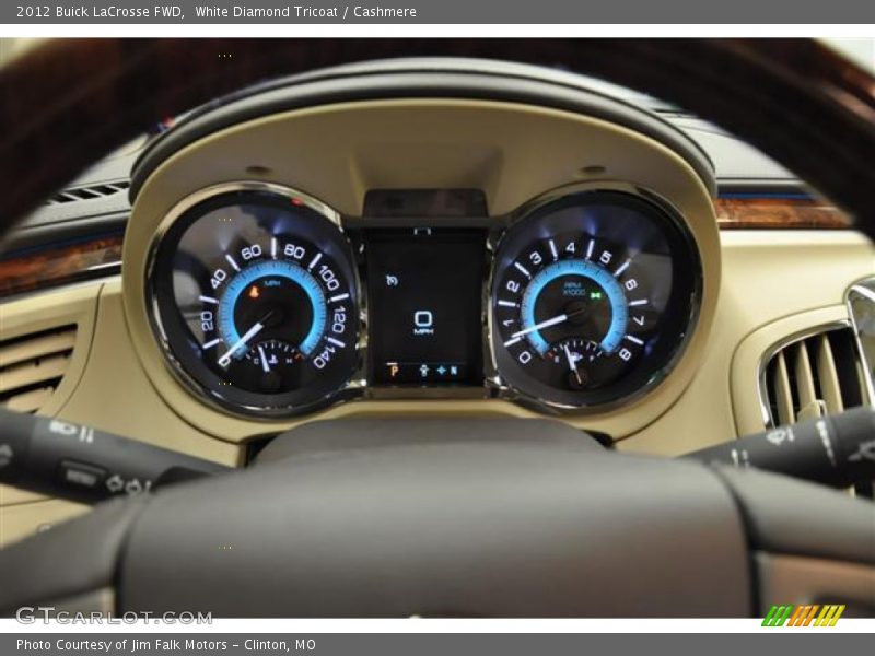 White Diamond Tricoat / Cashmere 2012 Buick LaCrosse FWD