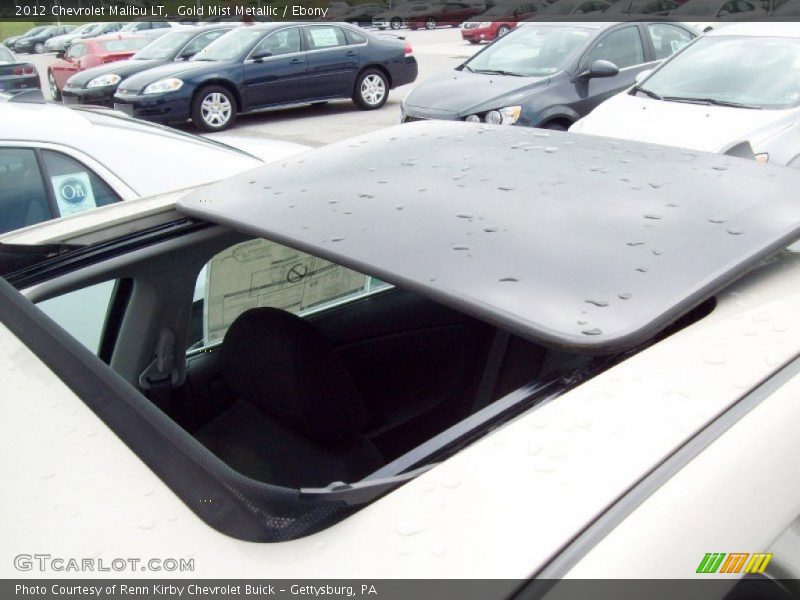 Gold Mist Metallic / Ebony 2012 Chevrolet Malibu LT