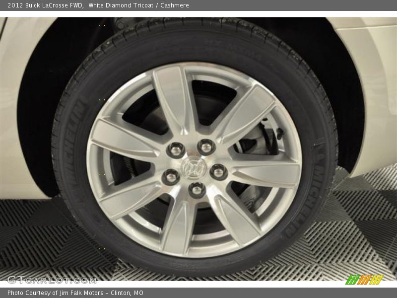 White Diamond Tricoat / Cashmere 2012 Buick LaCrosse FWD