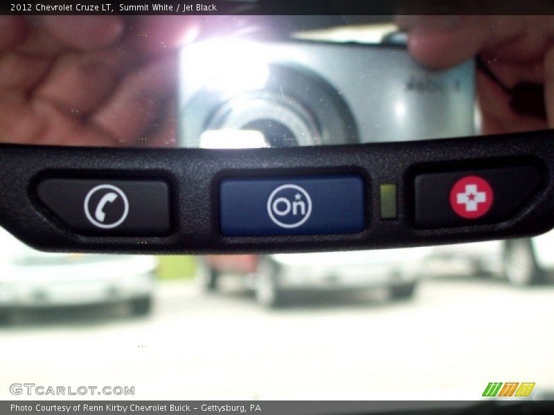 Summit White / Jet Black 2012 Chevrolet Cruze LT