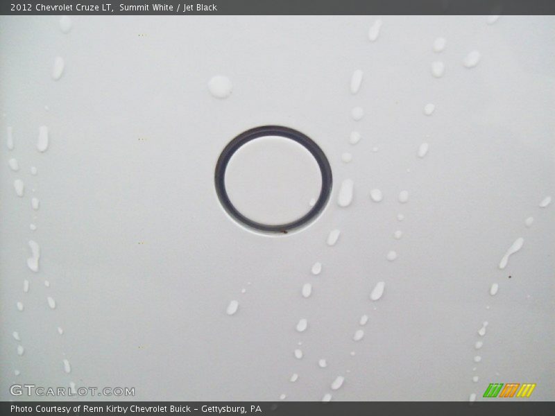 Summit White / Jet Black 2012 Chevrolet Cruze LT