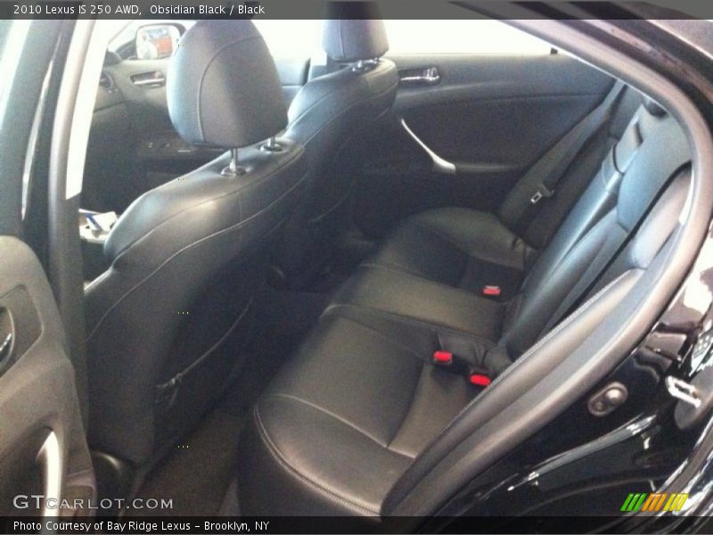 Obsidian Black / Black 2010 Lexus IS 250 AWD