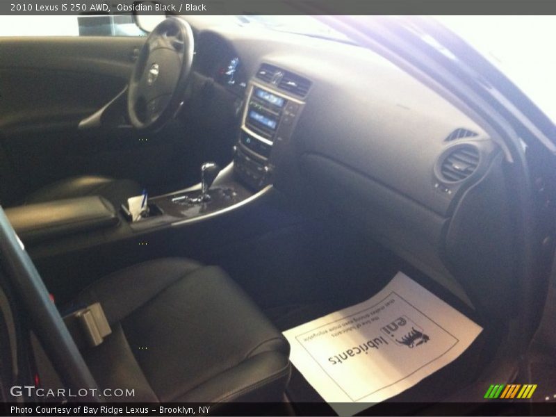 Obsidian Black / Black 2010 Lexus IS 250 AWD