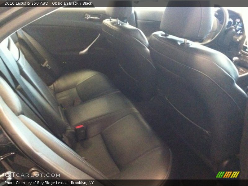 Obsidian Black / Black 2010 Lexus IS 250 AWD