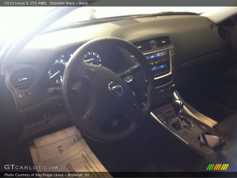 Obsidian Black / Black 2010 Lexus IS 250 AWD