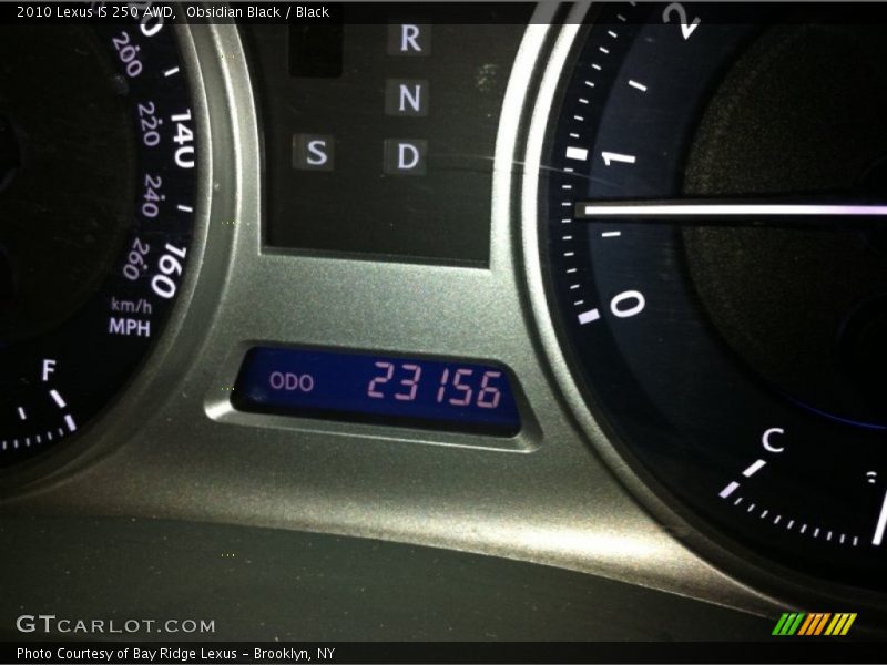 Obsidian Black / Black 2010 Lexus IS 250 AWD